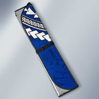 Personalized North Melbourne Kangaroos Auto Sun Shade Polynesian Tribal Pattern Heritage Football
