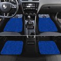 Personalized North Melbourne Kangaroos Car Mats Polynesian Tribal Pattern Heritage Football