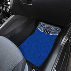 Personalized North Melbourne Kangaroos Car Mats Polynesian Tribal Pattern Heritage Football
