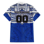 Personalized North Melbourne Kangaroos Hawaiian Shirt Polynesian Tribal Pattern Heritage Football