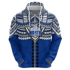 Personalized North Melbourne Kangaroos Hoodie Polynesian Tribal Pattern Heritage Football