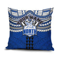 Personalized North Melbourne Kangaroos Pillow Cover Polynesian Tribal Pattern Heritage Football