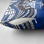 Personalized North Melbourne Kangaroos Pillow Cover Polynesian Tribal Pattern Heritage Football