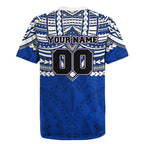 Personalized North Melbourne Kangaroos Rugby Jersey Polynesian Tribal Pattern Heritage Football
