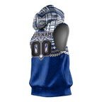 Personalized North Melbourne Kangaroos Sleeveless Hoodie Polynesian Tribal Pattern Heritage Football