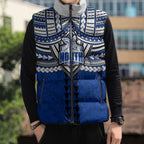 Personalized North Melbourne Kangaroos Sleeveless Puffer Jacket Polynesian Tribal Pattern Heritage Football