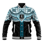 Personalized Port Adelaide Power Baseball Jacket Polynesian Tribal Pattern Heritage Football