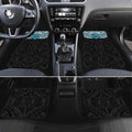 Personalized Port Adelaide Power Car Mats Polynesian Tribal Pattern Heritage Football