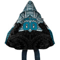 Personalized Port Adelaide Power Cloak Polynesian Tribal Pattern Heritage Football