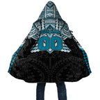 Personalized Port Adelaide Power Cloak Polynesian Tribal Pattern Heritage Football