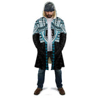 Personalized Port Adelaide Power Cloak Polynesian Tribal Pattern Heritage Football