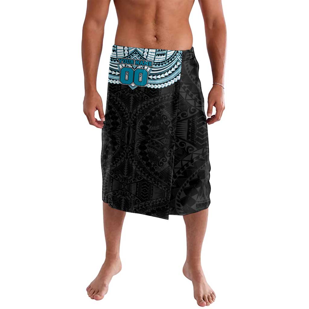 Personalized Port Adelaide Power Lavalava Polynesian Tribal Pattern Heritage Football
