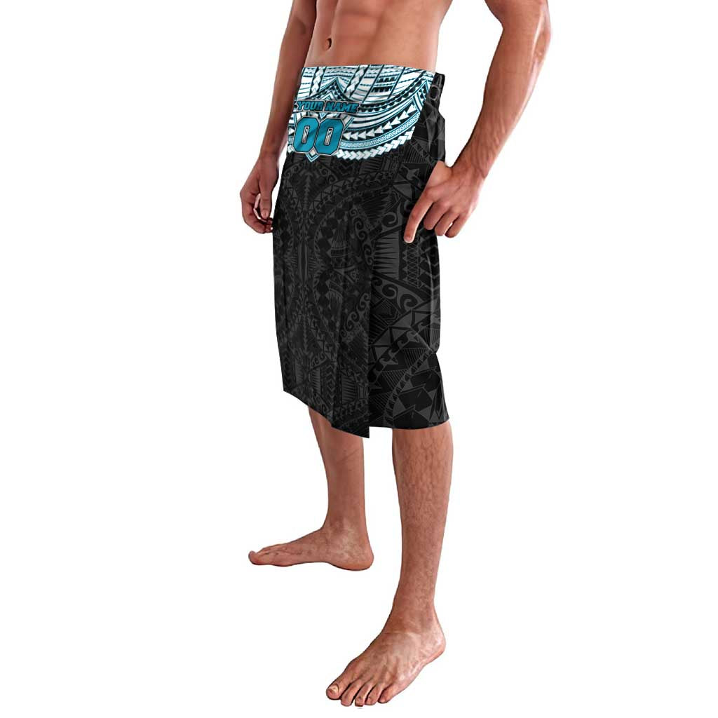 Personalized Port Adelaide Power Lavalava Polynesian Tribal Pattern Heritage Football