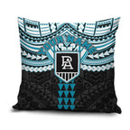 Personalized Port Adelaide Power Pillow Cover Polynesian Tribal Pattern Heritage Football