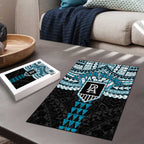 Personalized Port Adelaide Power Puzzle Polynesian Tribal Pattern Heritage Football