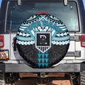 Personalized Port Adelaide Power Spare Tire Cover Polynesian Tribal Pattern Heritage Football