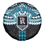 Personalized Port Adelaide Power Spare Tire Cover Polynesian Tribal Pattern Heritage Football
