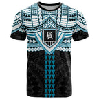 Personalized Port Adelaide Power T Shirt Polynesian Tribal Pattern Heritage Football