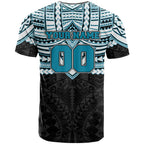 Personalized Port Adelaide Power T Shirt Polynesian Tribal Pattern Heritage Football
