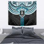 Personalized Port Adelaide Power Tapestry Polynesian Tribal Pattern Heritage Football