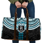 Personalized Port Adelaide Power Travel Bag Polynesian Tribal Pattern Heritage Football