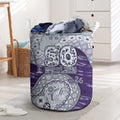 Fremantle Dockers NAIDOC Week 2026 Laundry Basket Australian Aboriginal Dot Art Dreamtime Pattern Style
