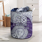 Fremantle Dockers NAIDOC Week 2026 Laundry Basket Australian Aboriginal Dot Art Dreamtime Pattern Style