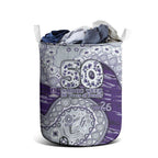 Fremantle Dockers NAIDOC Week 2026 Laundry Basket Australian Aboriginal Dot Art Dreamtime Pattern Style