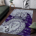 Fremantle Dockers NAIDOC Week 2026 Area Rug Australian Aboriginal Dot Art Dreamtime Pattern Style