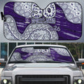 Fremantle Dockers NAIDOC Week 2026 Auto Sun Shade Australian Aboriginal Dot Art Dreamtime Pattern Style