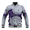 Fremantle Dockers NAIDOC Week 2026 Baseball Jacket Australian Aboriginal Dot Art Dreamtime Pattern Style