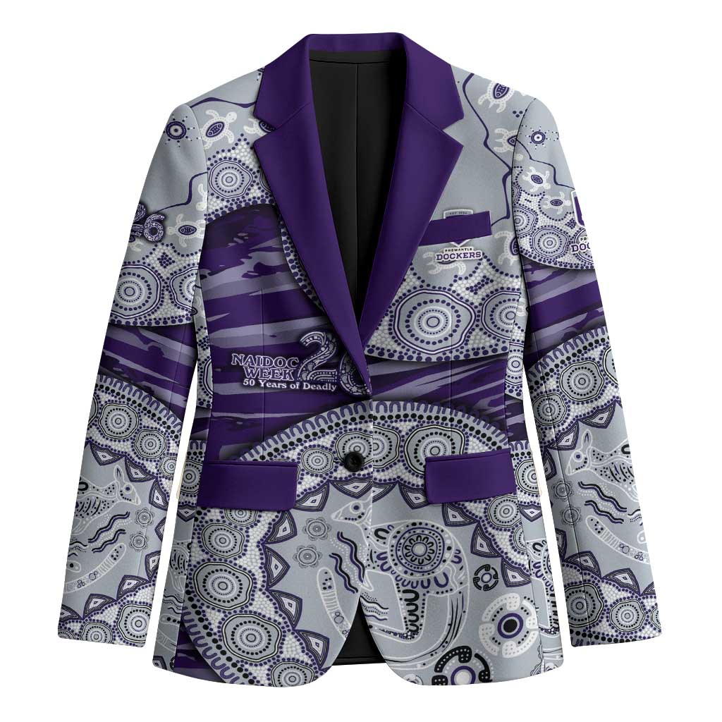 Fremantle Dockers NAIDOC Week 2026 Blazer Australian Aboriginal Dot Art Dreamtime Pattern Style
