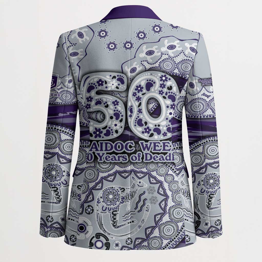 Fremantle Dockers NAIDOC Week 2026 Blazer Australian Aboriginal Dot Art Dreamtime Pattern Style