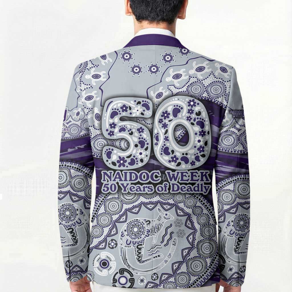 Fremantle Dockers NAIDOC Week 2026 Blazer Australian Aboriginal Dot Art Dreamtime Pattern Style