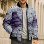 Fremantle Dockers NAIDOC Week 2026 Bomber Puffer Jacket Australian Aboriginal Dot Art Dreamtime Pattern Style