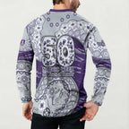 Fremantle Dockers NAIDOC Week 2026 Button Sweatshirt Australian Aboriginal Dot Art Dreamtime Pattern Style