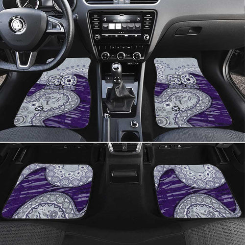 Fremantle Dockers NAIDOC Week 2026 Car Mats Australian Aboriginal Dot Art Dreamtime Pattern Style