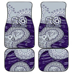Fremantle Dockers NAIDOC Week 2026 Car Mats Australian Aboriginal Dot Art Dreamtime Pattern Style