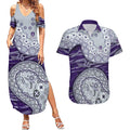 Fremantle Dockers NAIDOC Week 2026 Couples Matching Summer Maxi Dress and Hawaiian Shirt Australian Aboriginal Dot Art Dreamtime Pattern Style