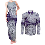 Fremantle Dockers NAIDOC Week 2026 Couples Matching Tank Maxi Dress and Long Sleeve Button Shirt Australian Aboriginal Dot Art Dreamtime Pattern Style