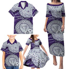 Fremantle Dockers NAIDOC Week 2026 Family Matching Puletasi and Hawaiian Shirt Australian Aboriginal Dot Art Dreamtime Pattern Style