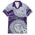 Fremantle Dockers NAIDOC Week 2026 Family Matching Puletasi and Hawaiian Shirt Australian Aboriginal Dot Art Dreamtime Pattern Style