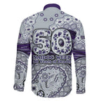 Fremantle Dockers NAIDOC Week 2026 Family Matching Short Sleeve Bodycon Dress and Hawaiian Shirt Australian Aboriginal Dot Art Dreamtime Pattern Style