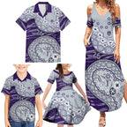 Fremantle Dockers NAIDOC Week 2026 Family Matching Summer Maxi Dress and Hawaiian Shirt Australian Aboriginal Dot Art Dreamtime Pattern Style