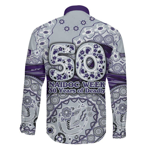 Fremantle Dockers NAIDOC Week 2026 Family Matching Summer Maxi Dress and Hawaiian Shirt Australian Aboriginal Dot Art Dreamtime Pattern Style