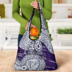 Fremantle Dockers NAIDOC Week 2026 Grocery Bag Australian Aboriginal Dot Art Dreamtime Pattern Style