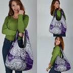 Fremantle Dockers NAIDOC Week 2026 Grocery Bag Australian Aboriginal Dot Art Dreamtime Pattern Style