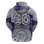 Fremantle Dockers NAIDOC Week 2026 Hoodie Australian Aboriginal Dot Art Dreamtime Pattern Style