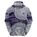 Fremantle Dockers NAIDOC Week 2026 Hoodie Australian Aboriginal Dot Art Dreamtime Pattern Style