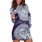 Fremantle Dockers NAIDOC Week 2026 Hoodie Dress Australian Aboriginal Dot Art Dreamtime Pattern Style